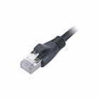 IEC 60603 7 7 alogeno del cavo RJ45 8P8C PUR della toppa di Ethernet di Cat6a libero