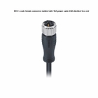 CA M12 L codice 5 Pin Connector di 5M Sensor Actuator Cable 16A 690V